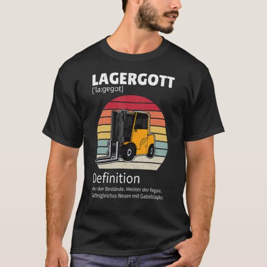 Pallet Forklift Warehouseman Logistician Gezegde 3 T-shirt (Voorkant)