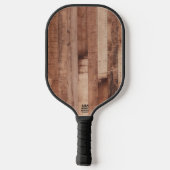 Pallet houten planken pickleball paddle (Achterkant)