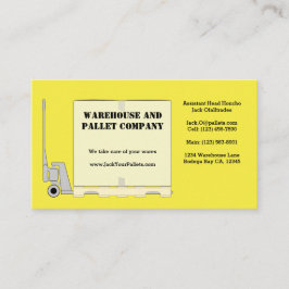 Pallet Jack Visitekaartje