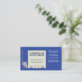 Pallet Jack Visitekaartje (Staand voorkant)