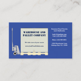 Pallet Jack Visitekaartje