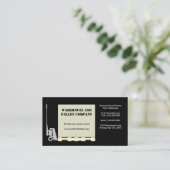 Pallet Jack Visitekaartje (Staand voorkant)