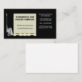 Pallet Jack Visitekaartje (Voorkant / Achterkant)