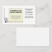 Pallet Jack Visitekaartje (Voorkant / Achterkant)