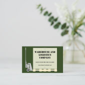 Palletaansluiting, standaard, 3,5 x 2,0-inch Visit Visitekaartje (Staand voorkant)