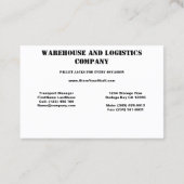 Palletaansluiting, standaard, 3,5 x 2,0-inch Visit Visitekaartje (Achterkant)