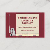 Palletaansluiting, standaard, 3,5 x 2,0-inch Visit Visitekaartje (Voorkant)