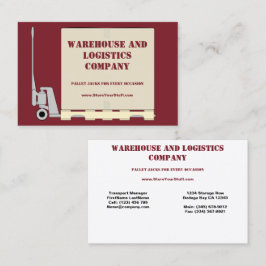 Palletaansluiting, standaard, 3,5 x 2,0-inch Visit Visitekaartje