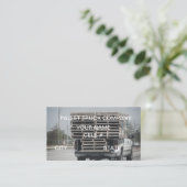 Pallets Visitekaartje (Staand voorkant)