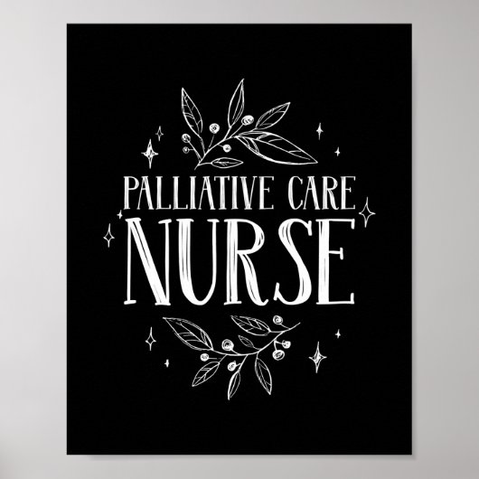 Palliatieve verpleging poster (Voorkant)