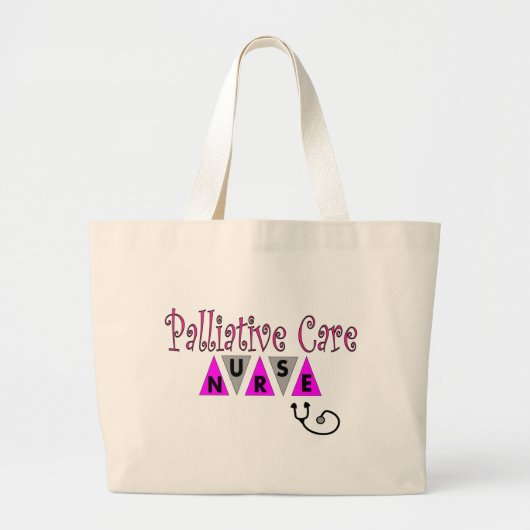 Palliatieve verzorgingsartikelen grote tote bag (Voorkant)