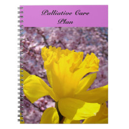 Palliatieve Zorg Plan notitieboek Roze Bloesems Bl
