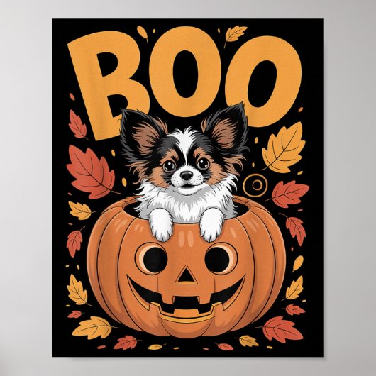 Pallon Costume On Pumpkin Halloween Pallon  Poster (Voorkant)