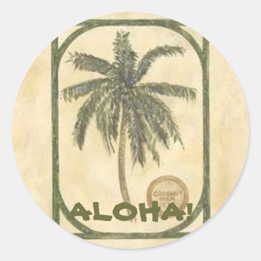Palm22, ALOHA! Sticker (Voorkant)