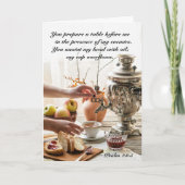 Palm 23 De Heer is mijn Shepherd Bijbel Verse Kaart (Voorkant)