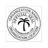 Palm #3 Algemene Aangepaste Officiële Stempel Naam (Design)