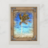 Palm Afbeelding omhuld Briefkaart (Voorkant)