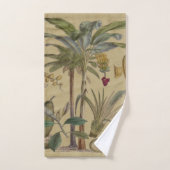 Palm Antiek tropische vruchten botanische kunst Bad Handdoek (Handdoek)