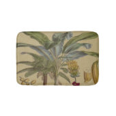 Palm Antiek tropische vruchten botanische kunst Badmat (Voorkant)