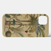Palm Antiek tropische vruchten botanische kunst Case-Mate iPhone Case (Achterkant (horizontaal))