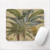 Palm Antiek tropische vruchten botanische kunst Muismat (Met muis)