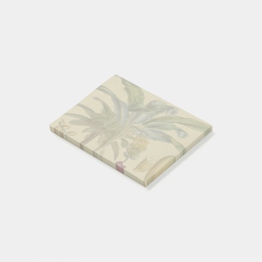 Palm Antiek tropische vruchten botanische kunst Post-it® Notes (Schuin)