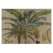 Palm Antiek tropische vruchten botanische kunst Snijplank (Voorkant)