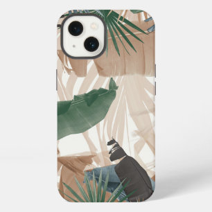 Palm Banana Leaves Bliss (herfstkleuren) 1 #tropis iPhone 13 Hoesje
