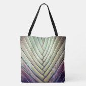 Palm Basket Weave Canvas tas (Achterkant)