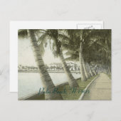Palm Beach 1905 Briefkaart (Voorkant / Achterkant)