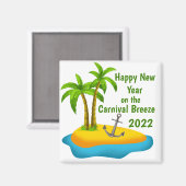 Palm Beach Anchor Magnet (Voorkant / Achterkant)