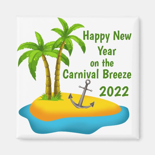 Palm Beach Anchor Magnet (Voorkant)