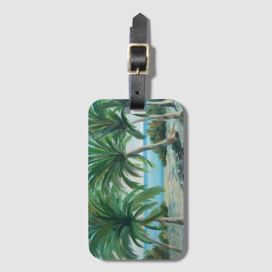 Palm Beach Bagagelabel (Voorkant (verticaal))