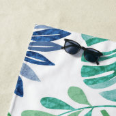 Palm Beach Blue Beach Towel Strandlaken (In situ)