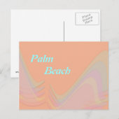 Palm Beach Briefkaart Pastel Wings (Voorkant / Achterkant)