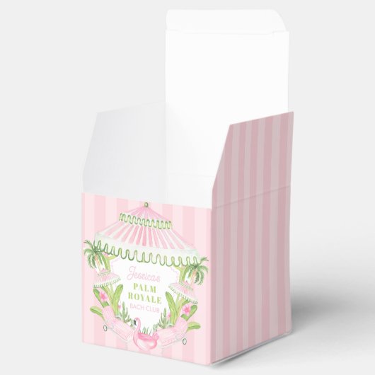 Palm Beach Cabana Bach Club | Bachelorette  Bedankdoosjes (Geopend)