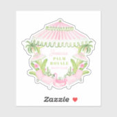 Palm Beach Cabana Bach Club | Bachelorette  Sticker (Vel)