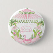 Palm Beach Cabana Bach Club | Team Bride Ronde Button 5,7 Cm (Voorkant)