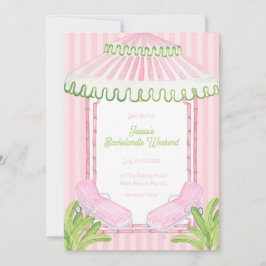 Palm Beach Cabana Bachelorette Weekend Kaart