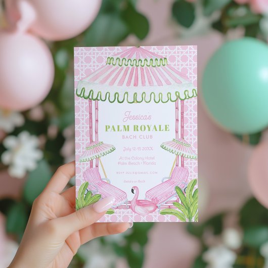 Palm Beach Cabana Bachelorette-weekend met routebe Kaart