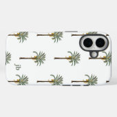 Palm Beach Chic Resort Stijlvol Monogram Case-Mate iPhone Case (Achterkant (horizontaal))