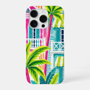 Palm Beach Color Crush Tropisch iPhone 16 Pro Hoesje