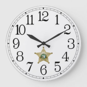 Palm Beach County Sheriff Clock Grote Klok