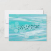 Palm Beach Destination Wedding RSVP-kaarten RSVP Kaartje (Achterkant)