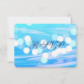 Palm Beach Destination Wedding RSVP-kaarten RSVP Kaartje (Achterkant)