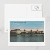 Palm Beach, FL - Ext.Uitzicht van Royal Poinciana Briefkaart (Voorkant / Achterkant)