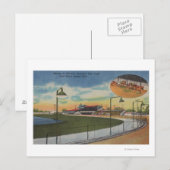 Palm Beach, FL - Kennel Club, Dog Racing Track Briefkaart (Voorkant / Achterkant)