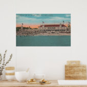 Palm Beach, FL — Oceanview of the Breakers Casin Poster (Keuken)