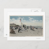 Palm Beach, FL - The Swimming Hour Briefkaart (Voorkant / Achterkant)