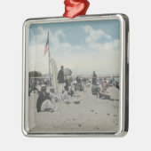 Palm Beach, FL - The Swimming Hour Metalen Ornament (Links)